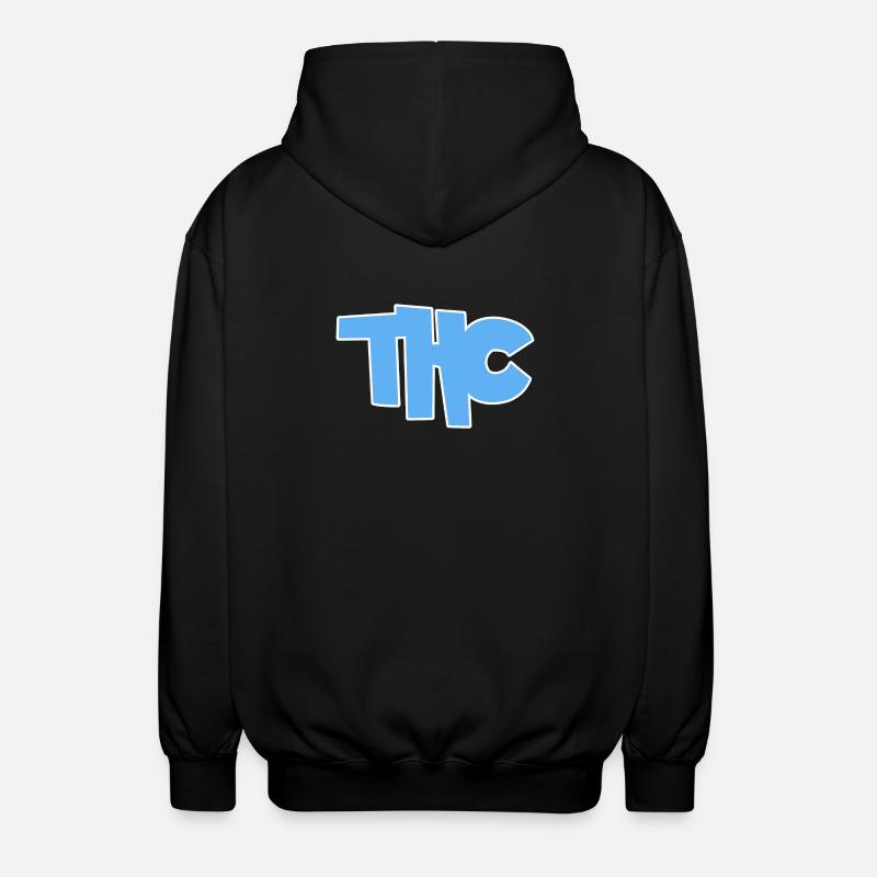 THC - Unisex Kapuzenjacke - Schwarz