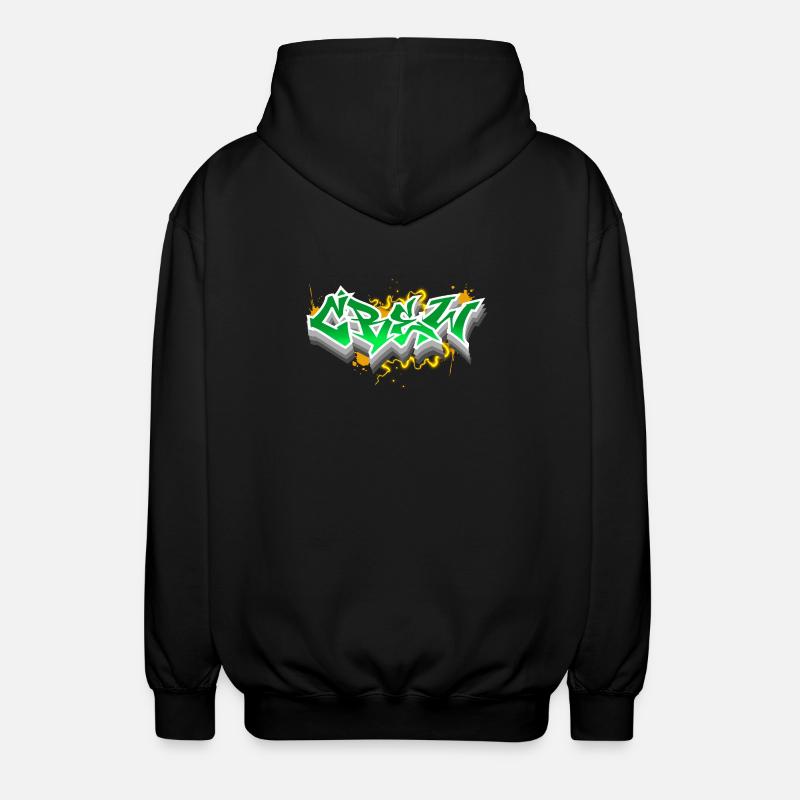 Crew - Unisex Kapuzenjacke - Schwarz