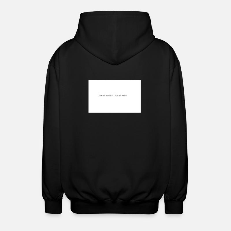 Both sides win  - Unisex Hooded Jacket - black