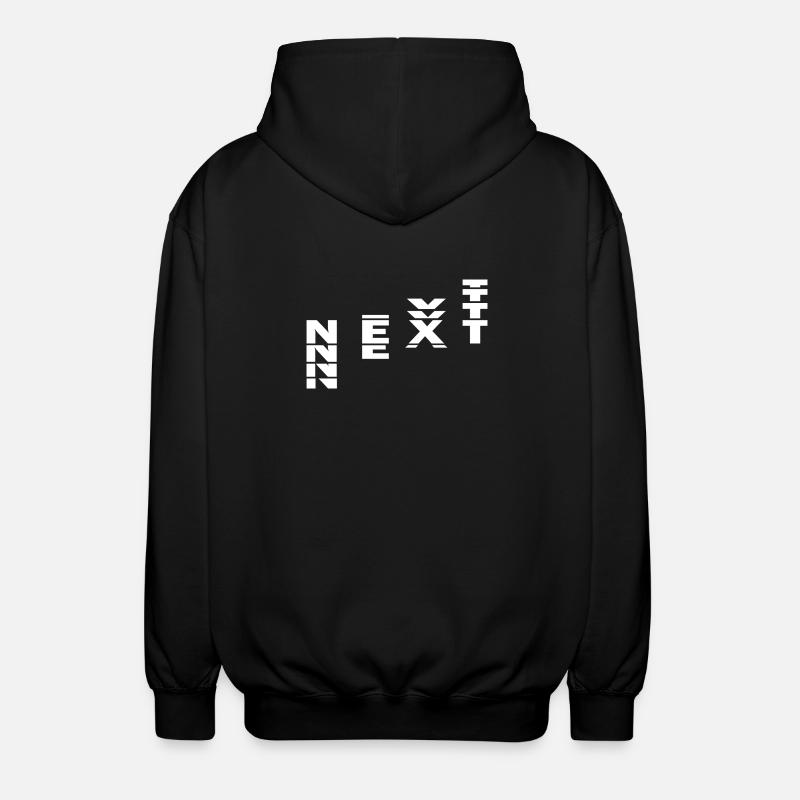 NEXT - Unisex Hooded Jacket - black