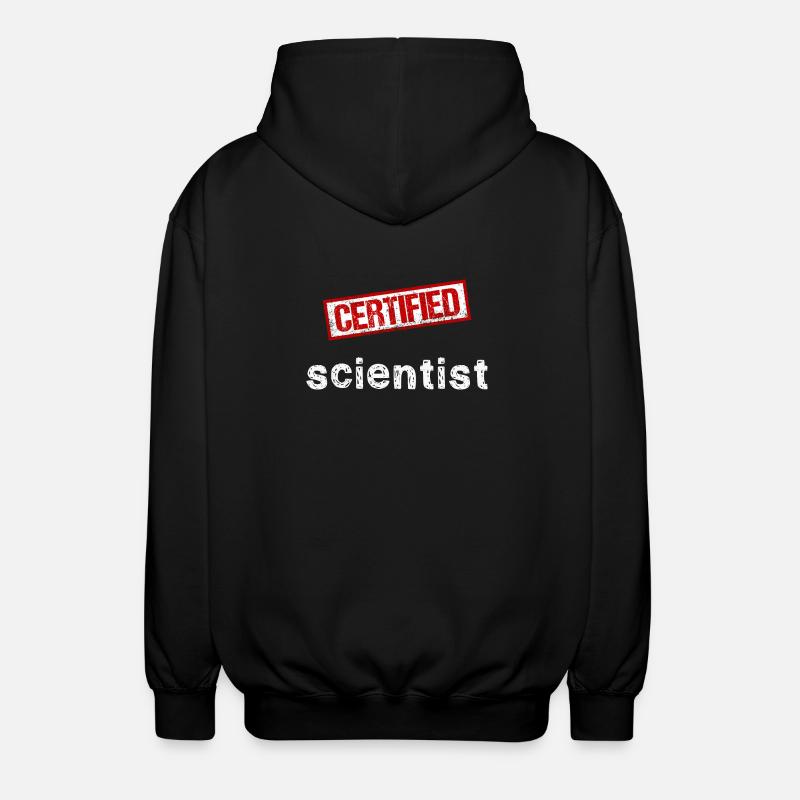 Scientifique - Veste à capuche unisexe - noir