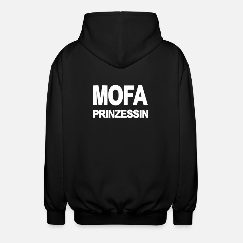 Mofa - Unisex Kapuzenjacke - Schwarz