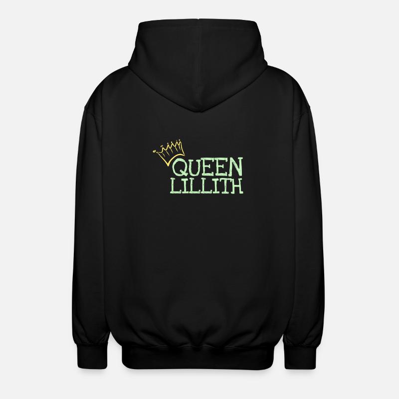 Lillith - Unisex Kapuzenjacke - Schwarz