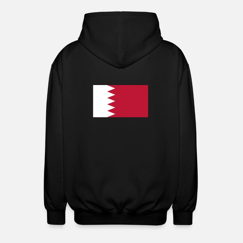 Drapeau du Qatar - Veste à capuche unisexe - noir