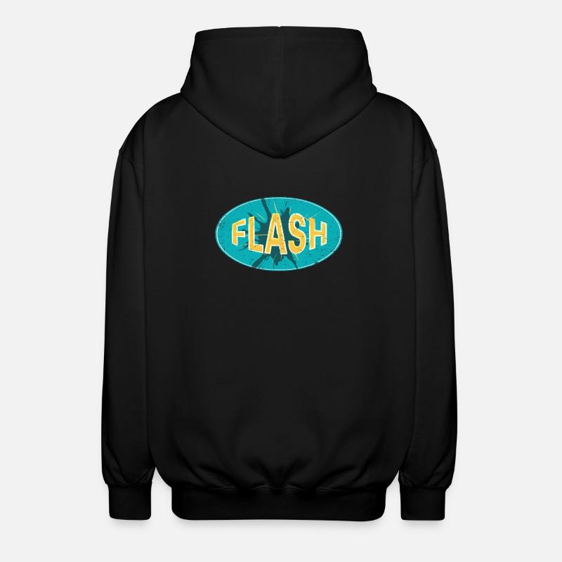 FLASH EMBLEM - Unisex Kapuzenjacke - Schwarz