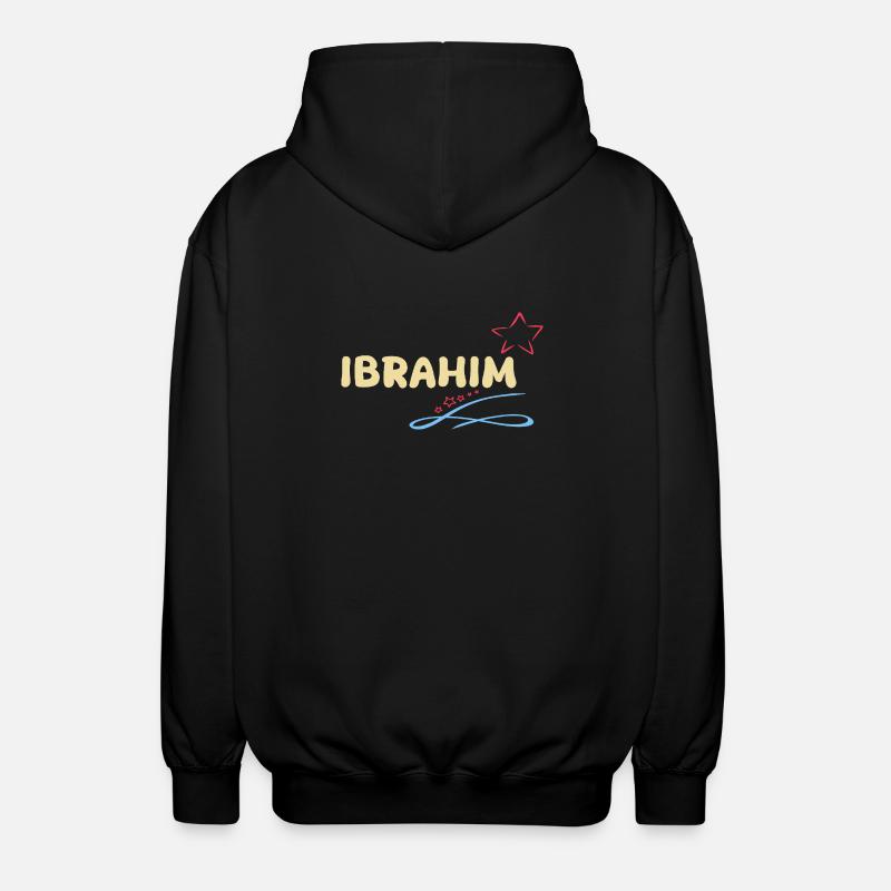 Gift Ibrahim - Unisex Hooded Jacket - black