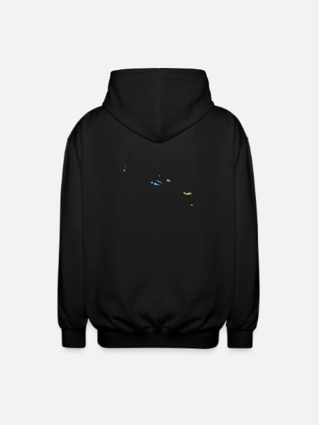 Azores - Unisex Kapuzenjacke - Schwarz