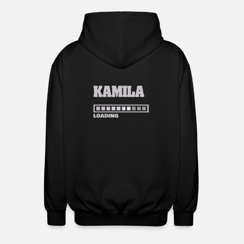 Kamila - Veste à capuche unisexe - noir