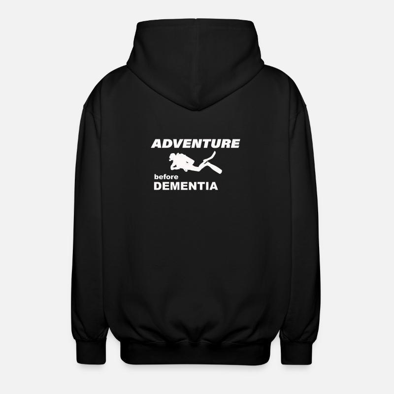 AVENTURE DE PLONGÉE - Veste à capuche unisexe - noir