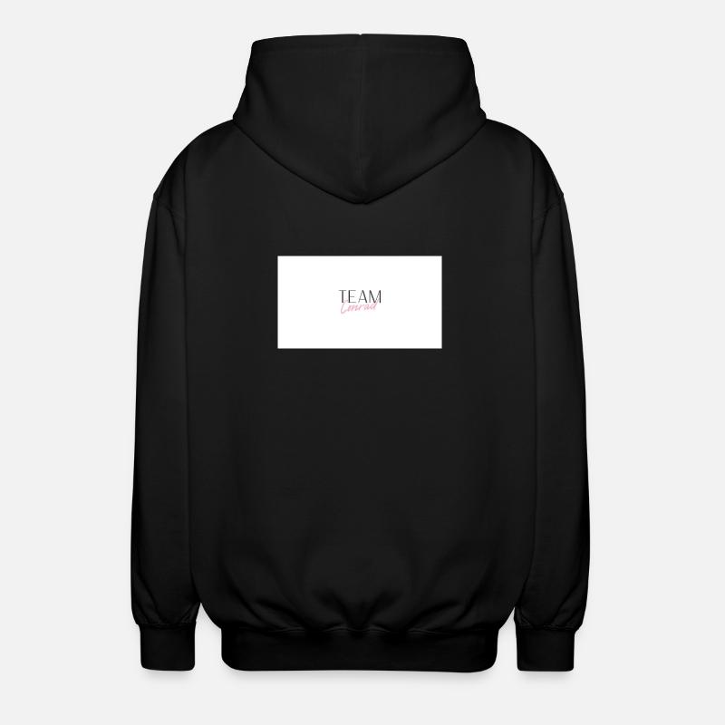 Team Conrad - Unisex Kapuzenjacke - Schwarz