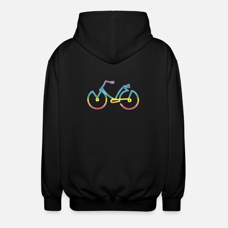 vélo - Veste à capuche unisexe - noir