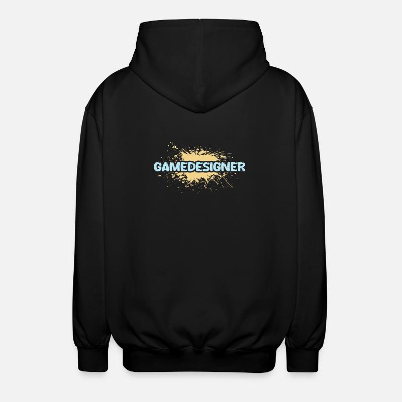 Profession Concepteur de jeux - Veste à capuche unisexe - noir