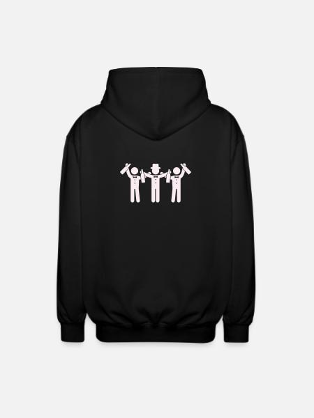 braeutigam_party- - Veste à capuche unisexe - noir