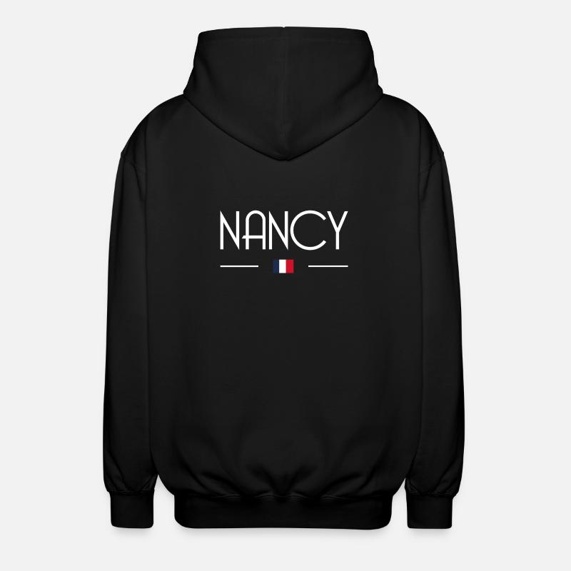 Nancy - Unisex Kapuzenjacke - Schwarz