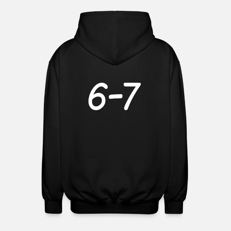 67 - Veste à capuche unisexe - noir
