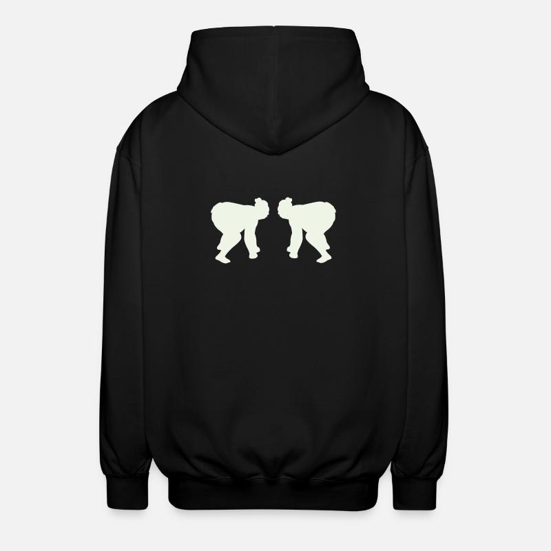 Sumos - Unisex Hooded Jacket - black