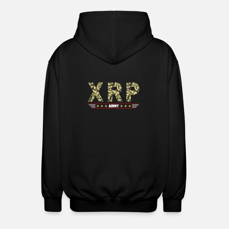 Armée XRP - Veste à capuche unisexe - noir