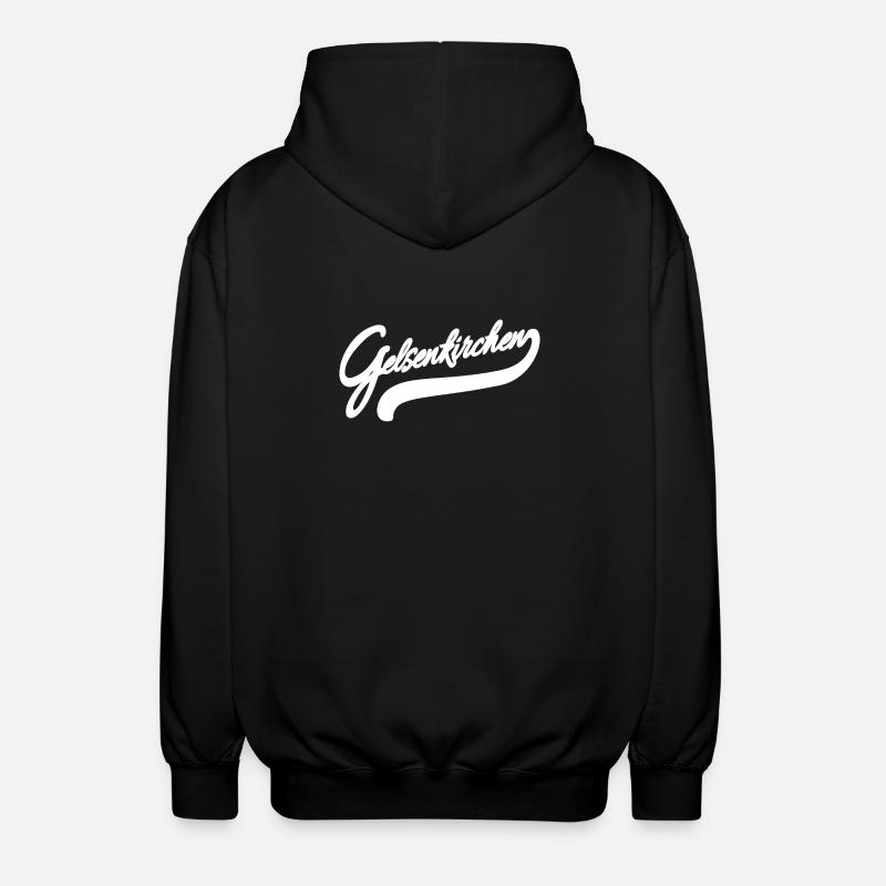 Gelsenkirchen Retro - Veste à capuche unisexe - noir