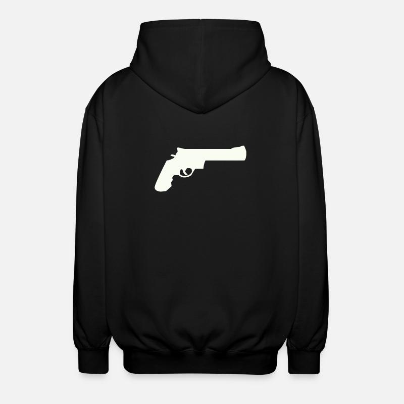 Fusil - Veste à capuche unisexe - noir