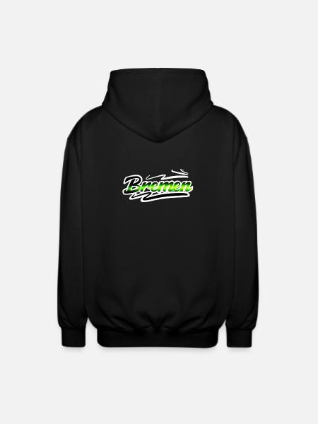 Bremen - Unisex Kapuzenjacke - Schwarz
