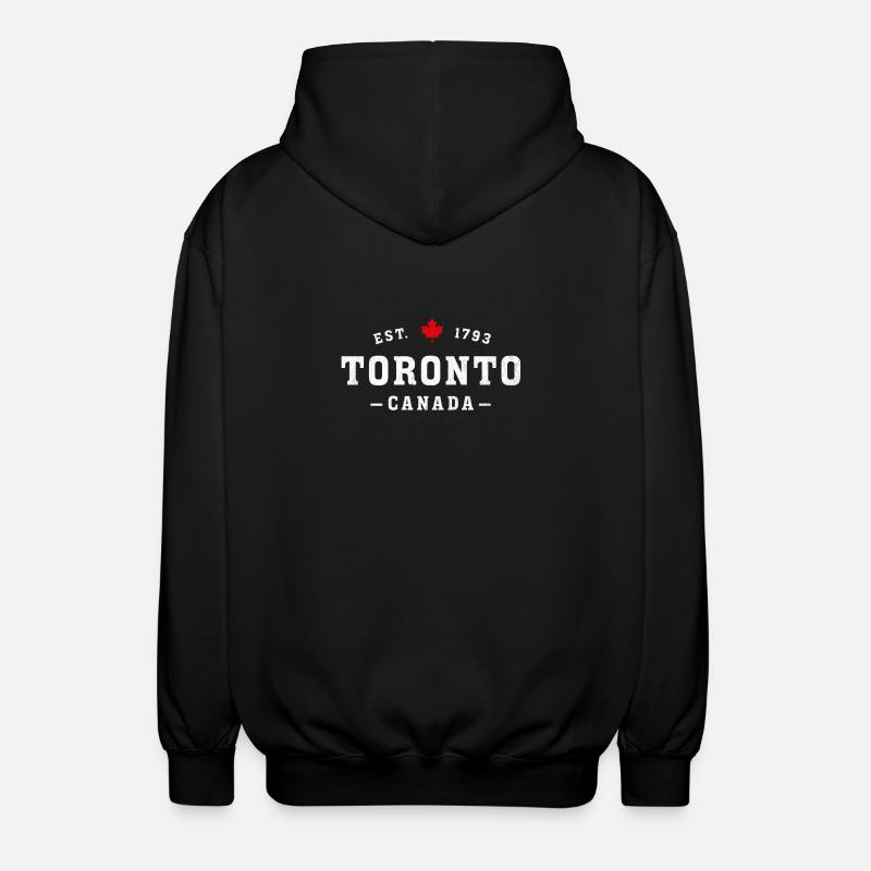 Toronto - Veste à capuche unisexe - noir