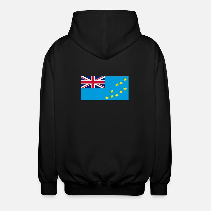 Tuval - Unisex Kapuzenjacke - Schwarz