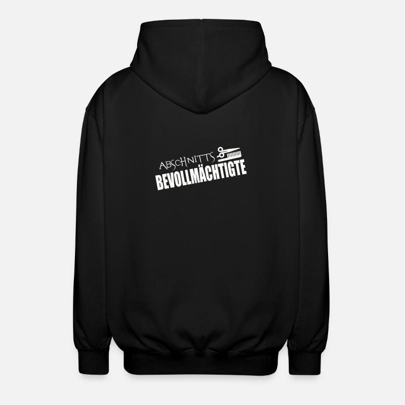 ABSCHNITTSBEVOLLMÄCHTIGTE - Unisex Kapuzenjacke - Schwarz