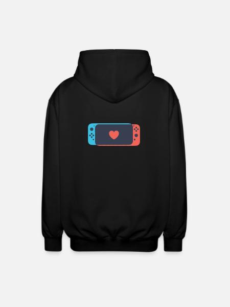 Switch Love - Unisex Hooded Jacket - black