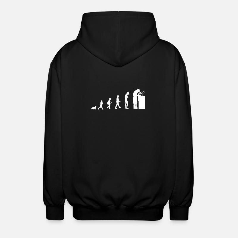 biologist-01 - Unisex Kapuzenjacke - Schwarz