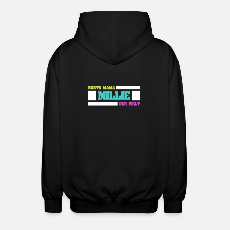 Mutter Millie - Unisex Kapuzenjacke - Schwarz