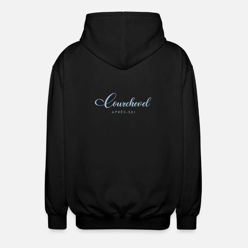 COURCHEVEL - Unisex Hooded Jacket - black