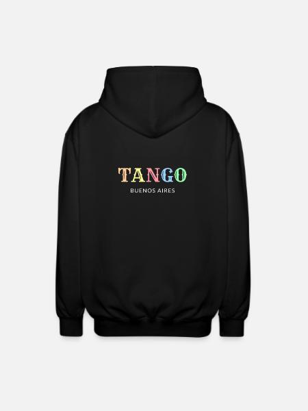 Tango Buenos Aires - Unisex Hooded Jacket - black