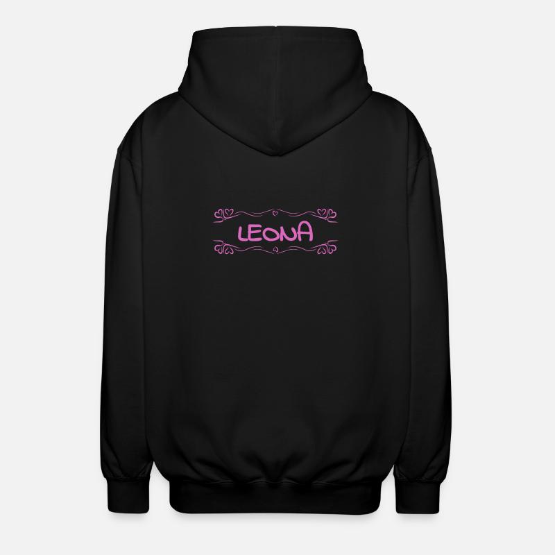 Hearts Leona - Veste à capuche unisexe - noir
