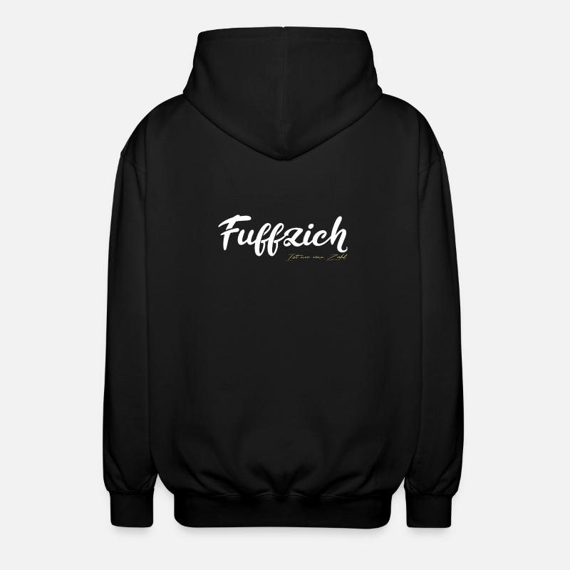 Fuffzich n’est qu’un numéro - Veste à capuche unisexe - noir