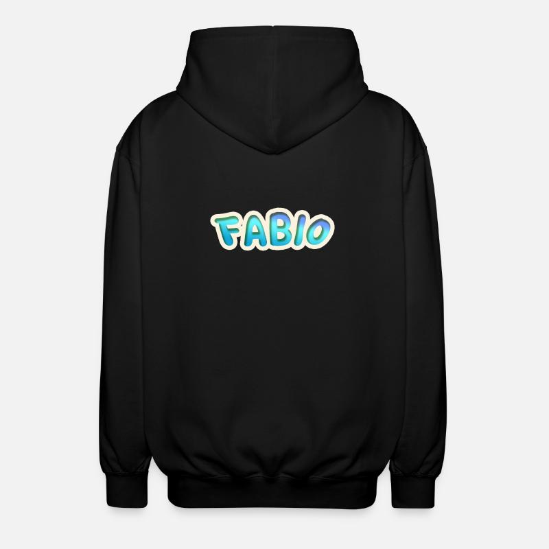 Fabio as a job - Unisex Hooded Jacket - black