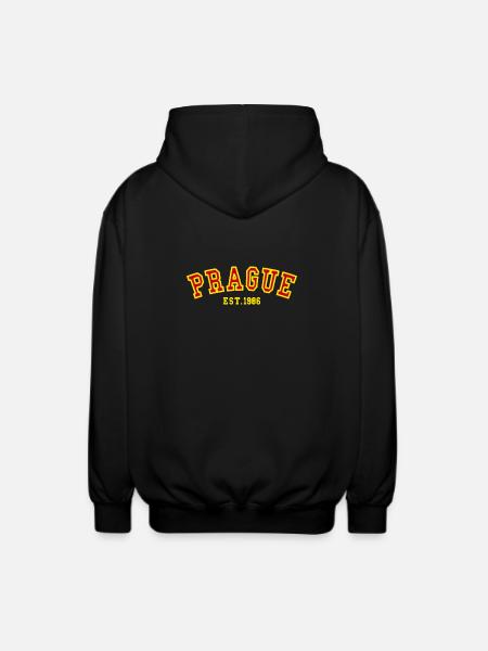 Prag gegründet 1986 - Unisex Kapuzenjacke - Schwarz