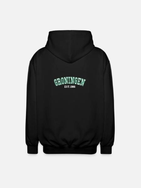Groningen Est. 1986 - Unisex Hooded Jacket - black