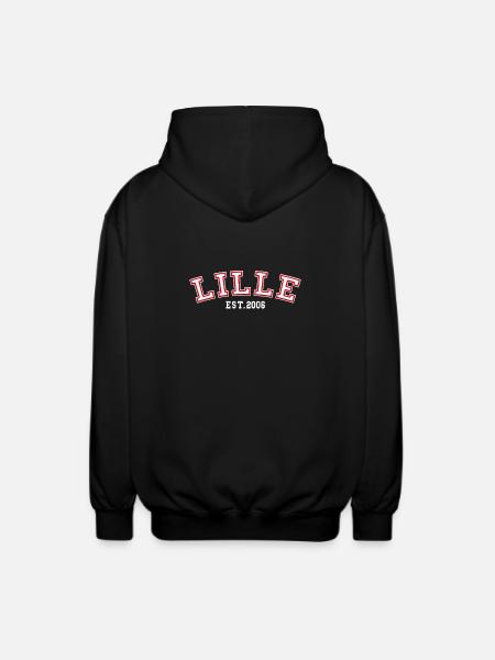 Lille Fondée en 2006 - Veste à capuche unisexe - noir