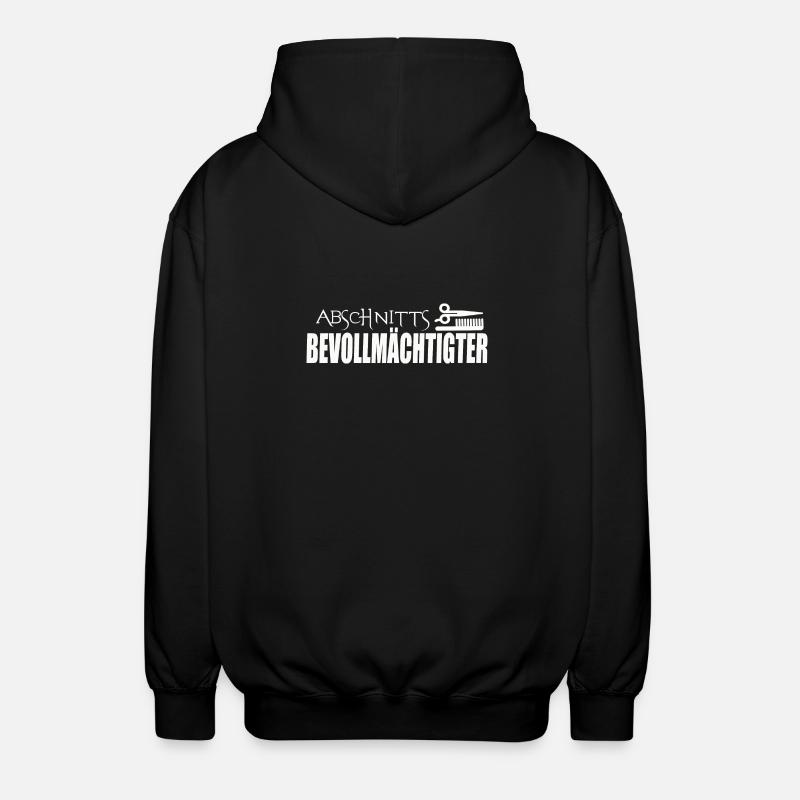 ABSCHNITTSBEVOLLMÄCHTIGTER - Unisex Kapuzenjacke - Schwarz