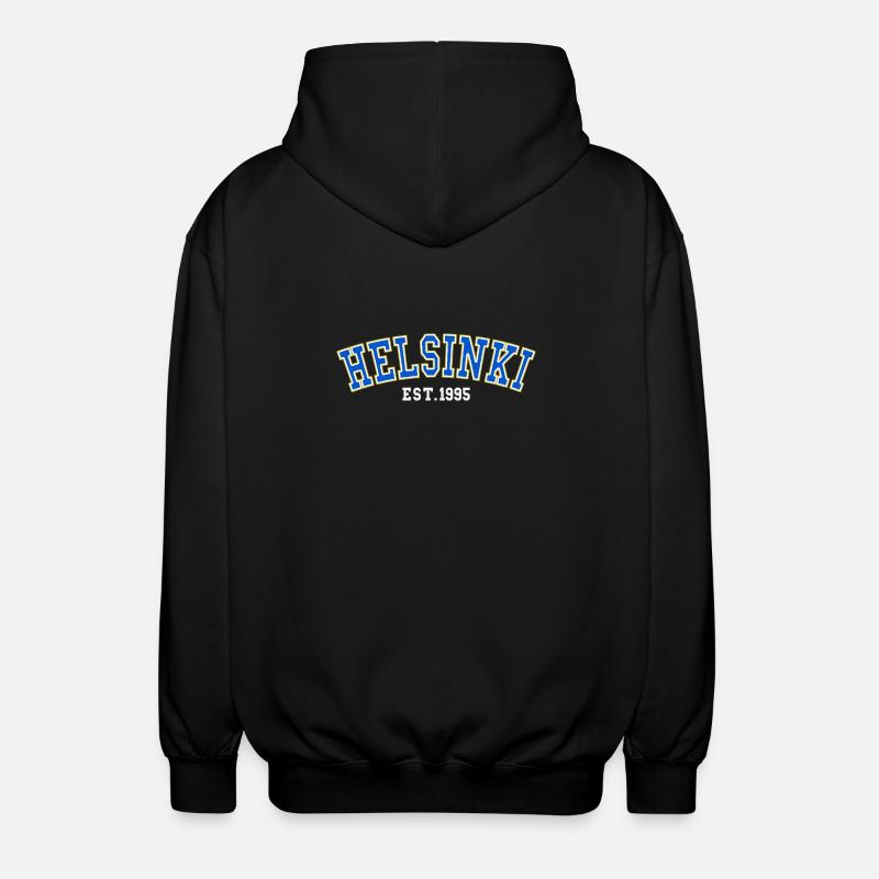 Helsinki est.1995 - Veste à capuche unisexe - noir