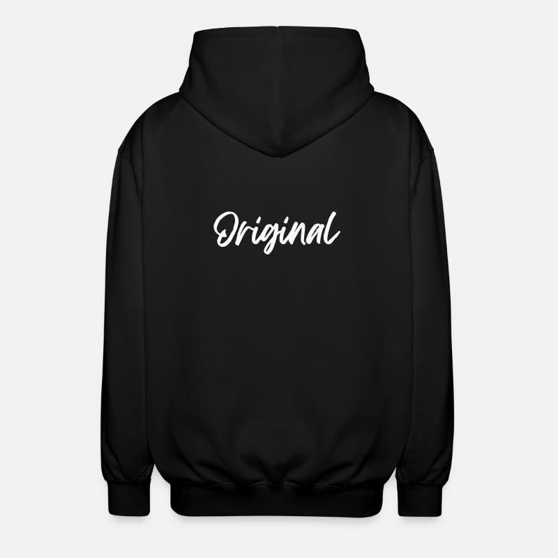 original - Unisex Kapuzenjacke - Schwarz