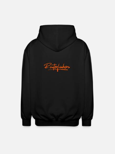 Routerfishers Classic 2 - Unisex Hooded Jacket - black