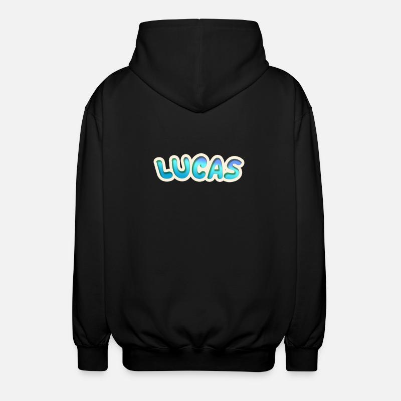 Lucas als Beruf - Unisex Kapuzenjacke - Schwarz
