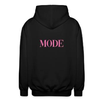 Mode - Veste à capuche unisexe - noir - Dos - AI Model Male 185 light (185cm)