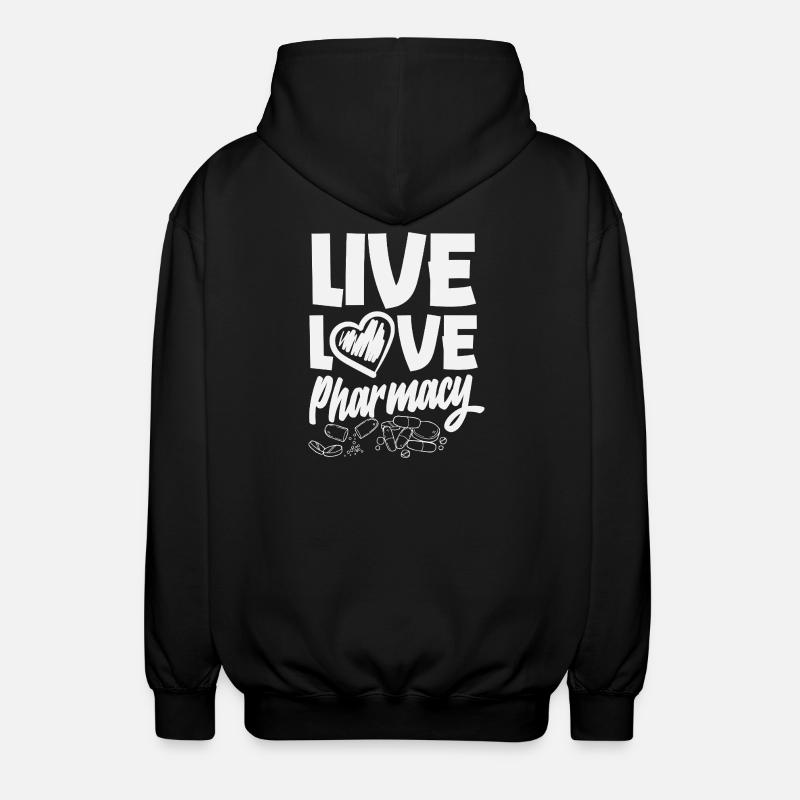 Pharmacien Technicien Pharmaceutique - Veste à capuche unisexe - noir