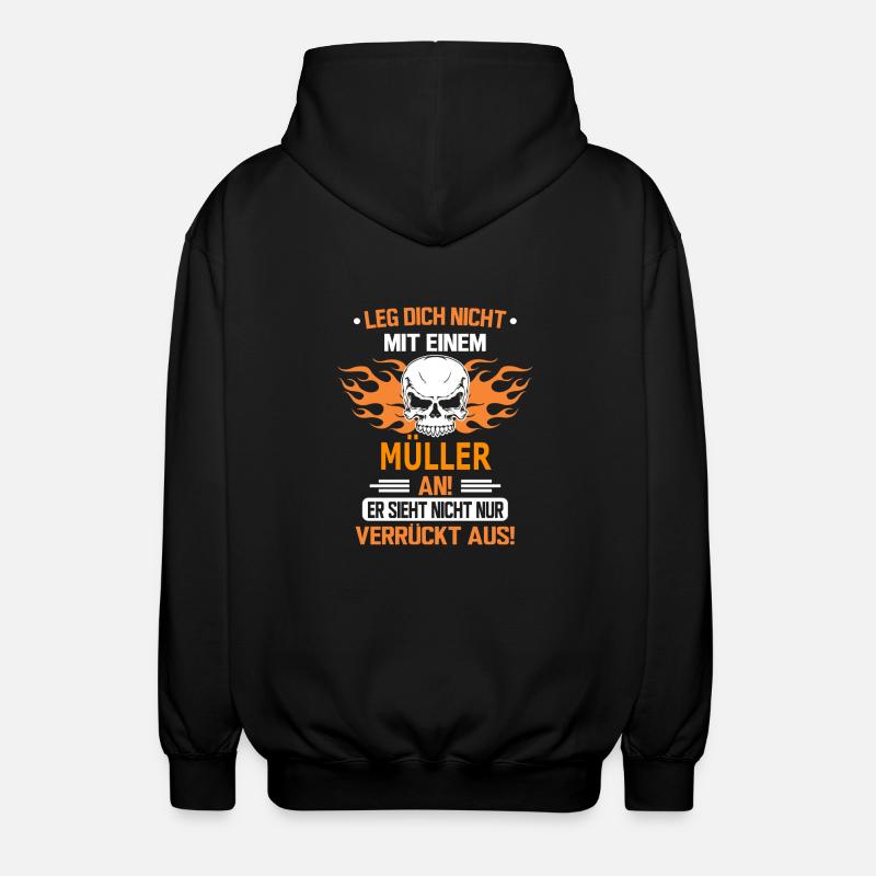 MÜLLER - Unisex Kapuzenjacke - Schwarz