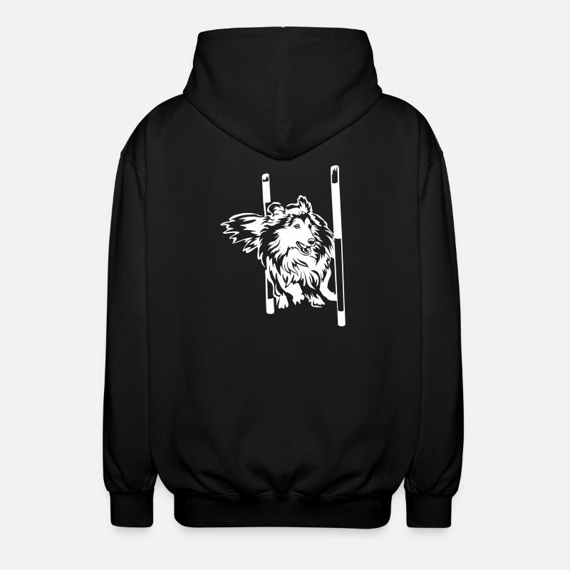 Sheltie « Black Edition » - Veste à capuche unisexe - noir