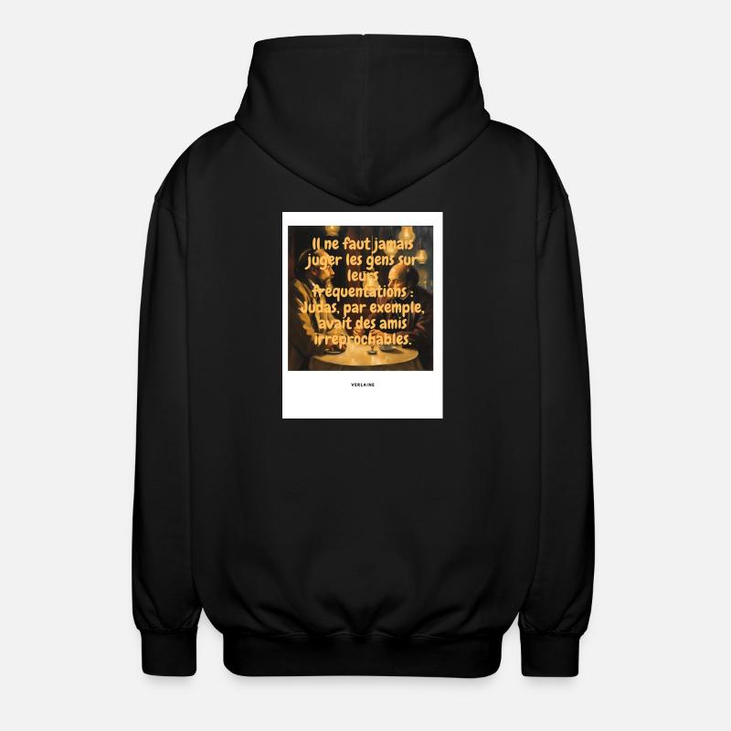 Richter - Unisex Kapuzenjacke - Schwarz