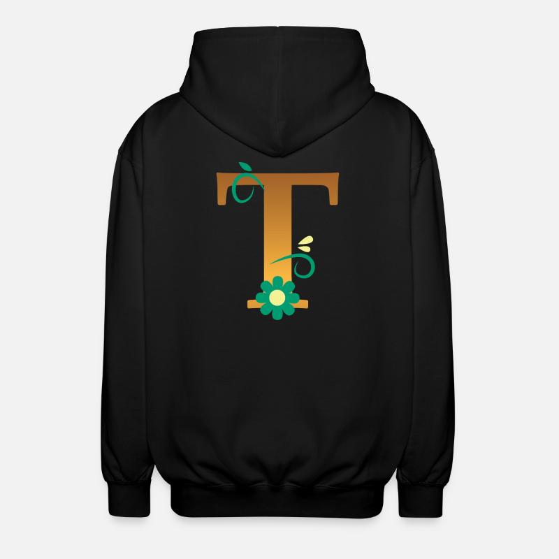 T - Unisex Kapuzenjacke - Schwarz