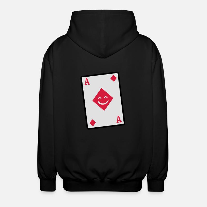 as karo - Veste à capuche unisexe - noir